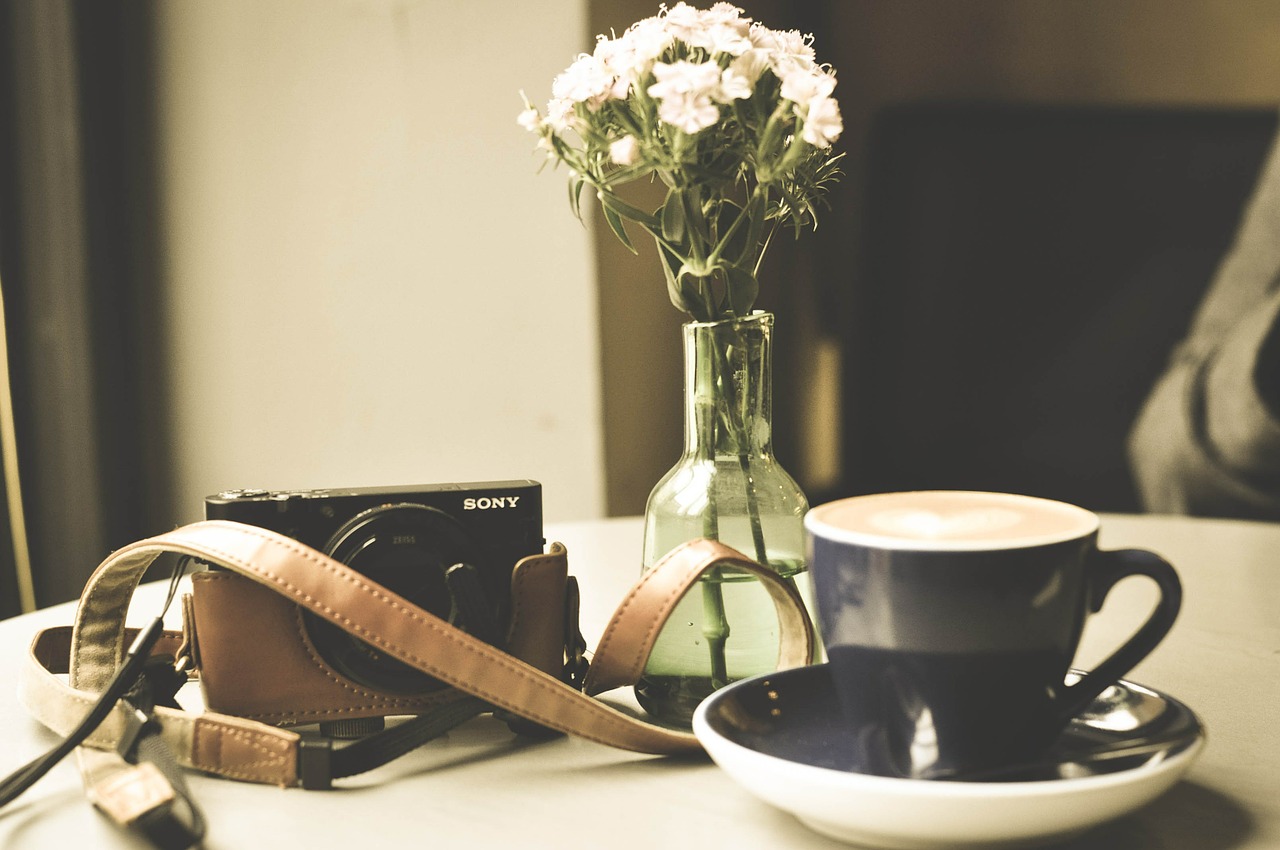 Image - still life cup mug cafe camera