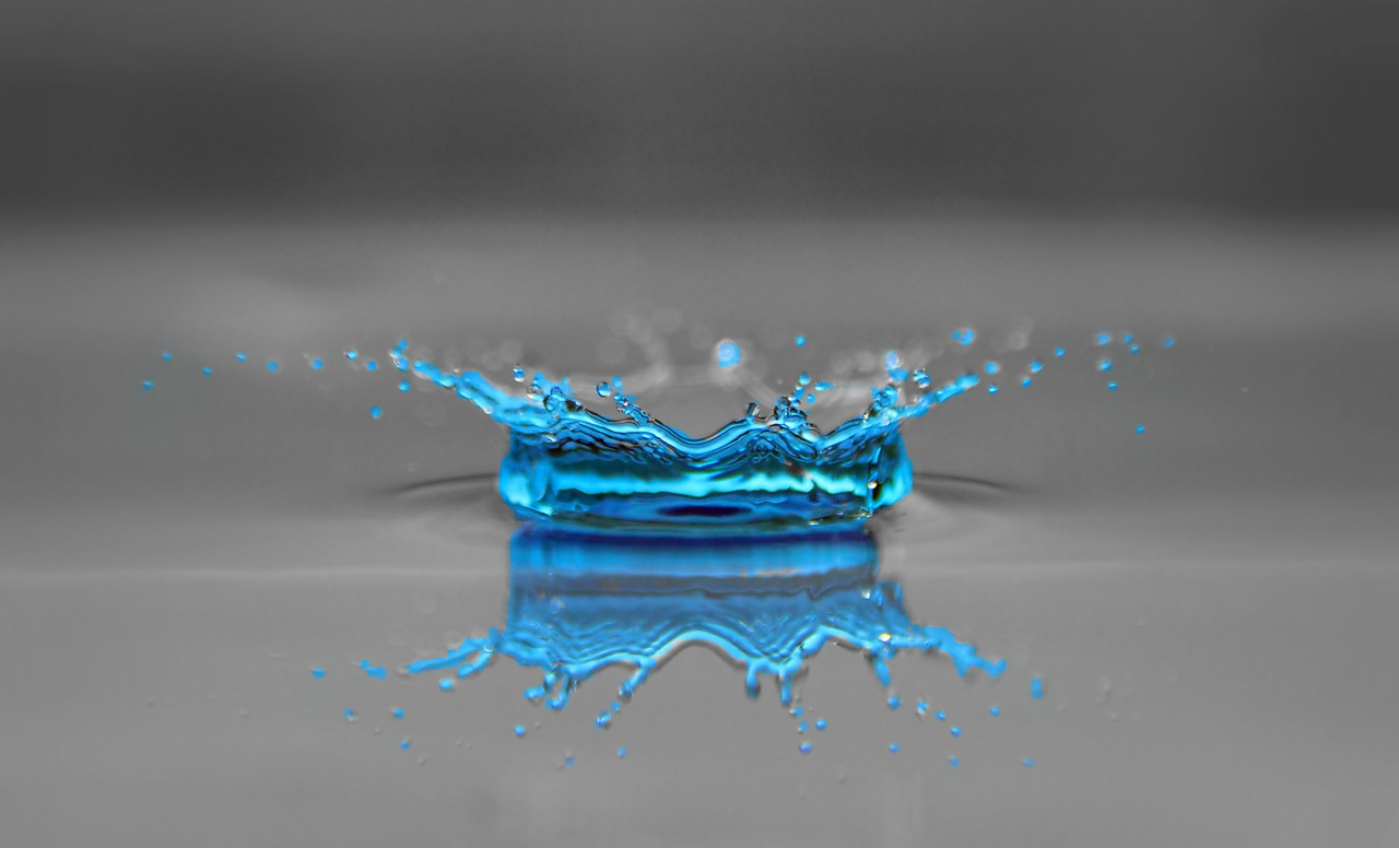 Image - drop of water drip raindrop