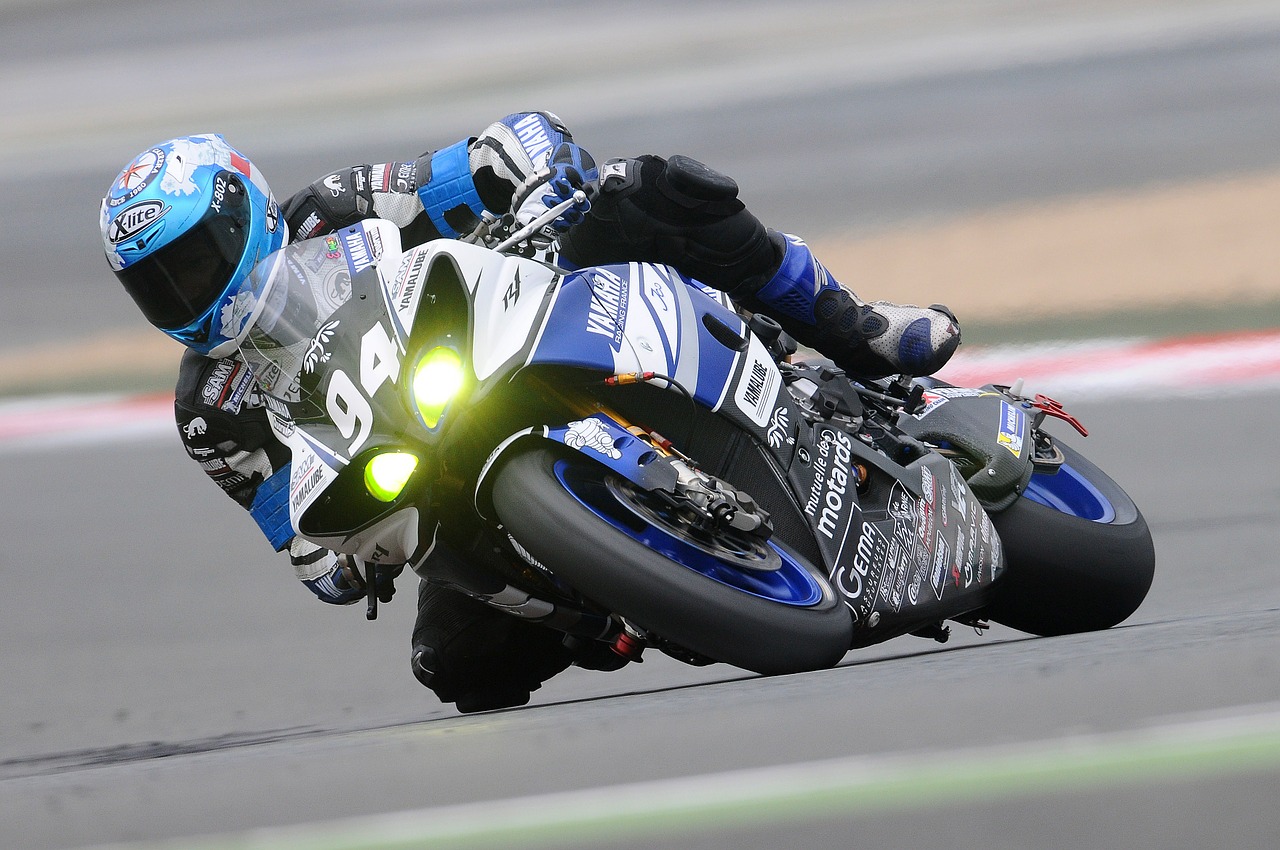 Image - motorcycle racer racing race speed