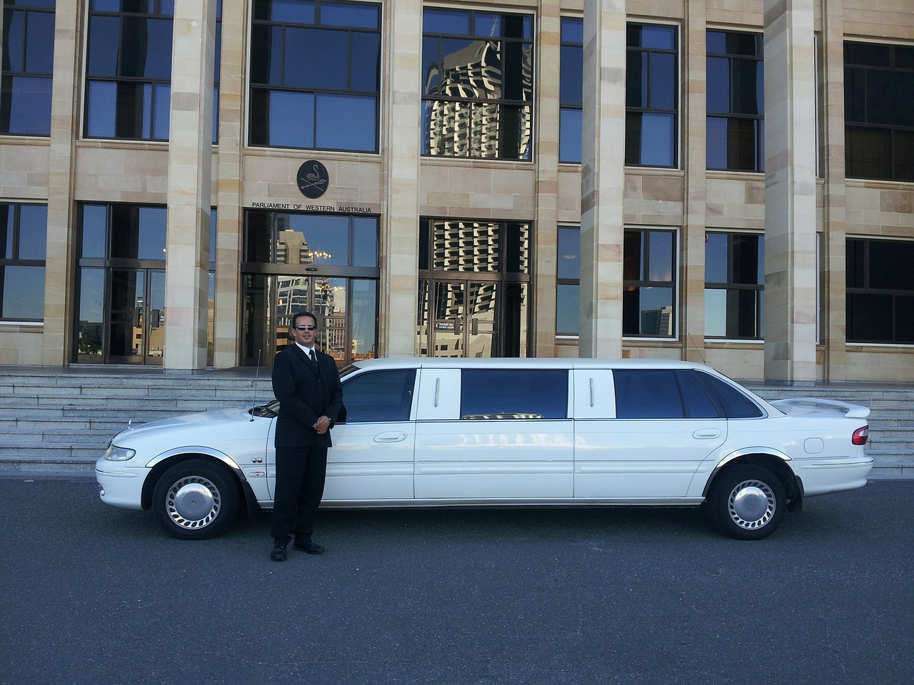 Image - limousine car luxury limo vehicle