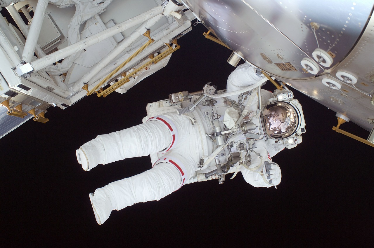 Image - astronaut spacewalk space shuttle