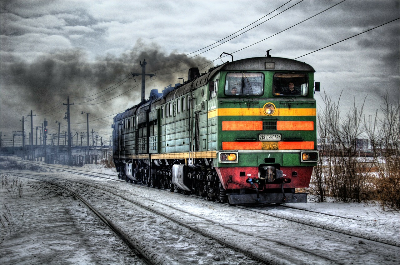 Image - locomotive diesel russia train