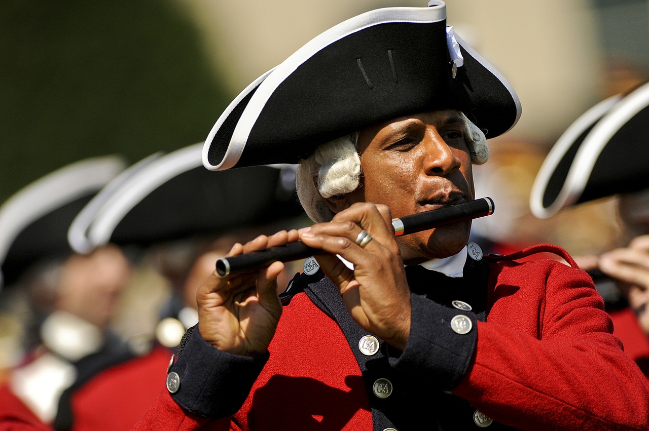 Image - military fifer musician ceremonial