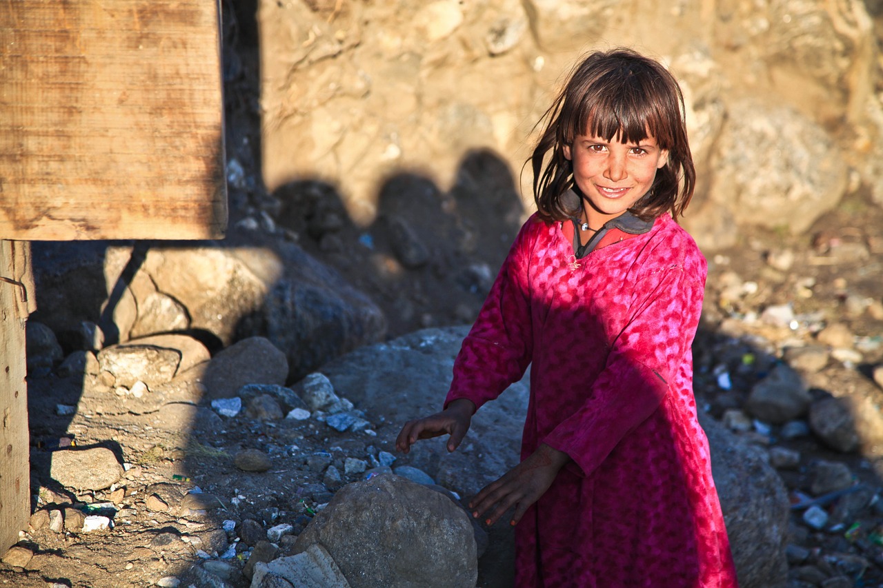 Image - girl cute afghanistan person alone