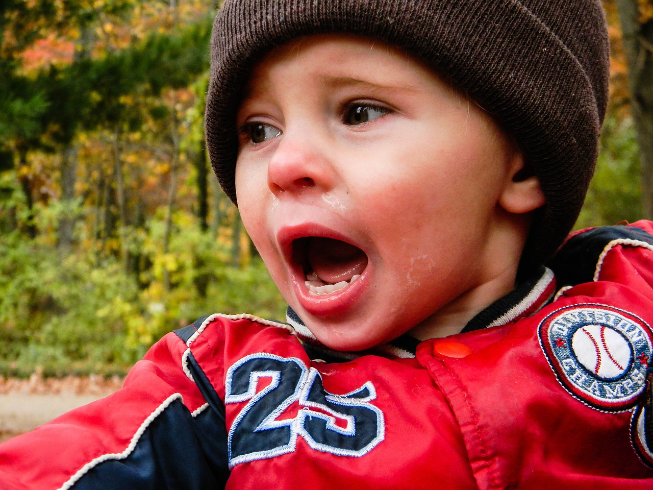 Image - crying baby toddler child grimace