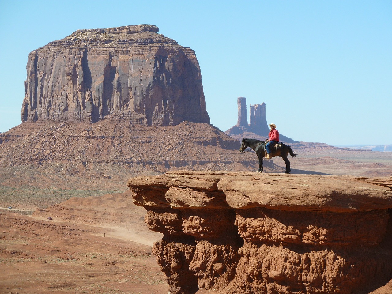 Image - monument valley western wild west