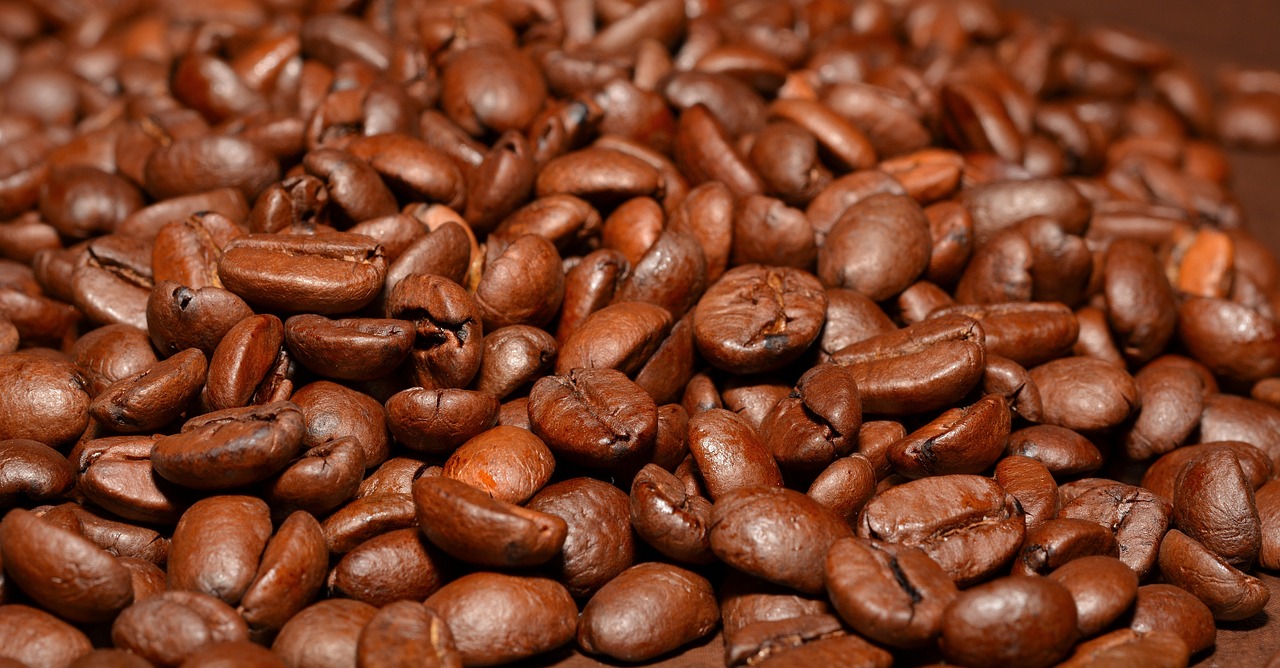 Image - coffee beans roasted aroma caffeine