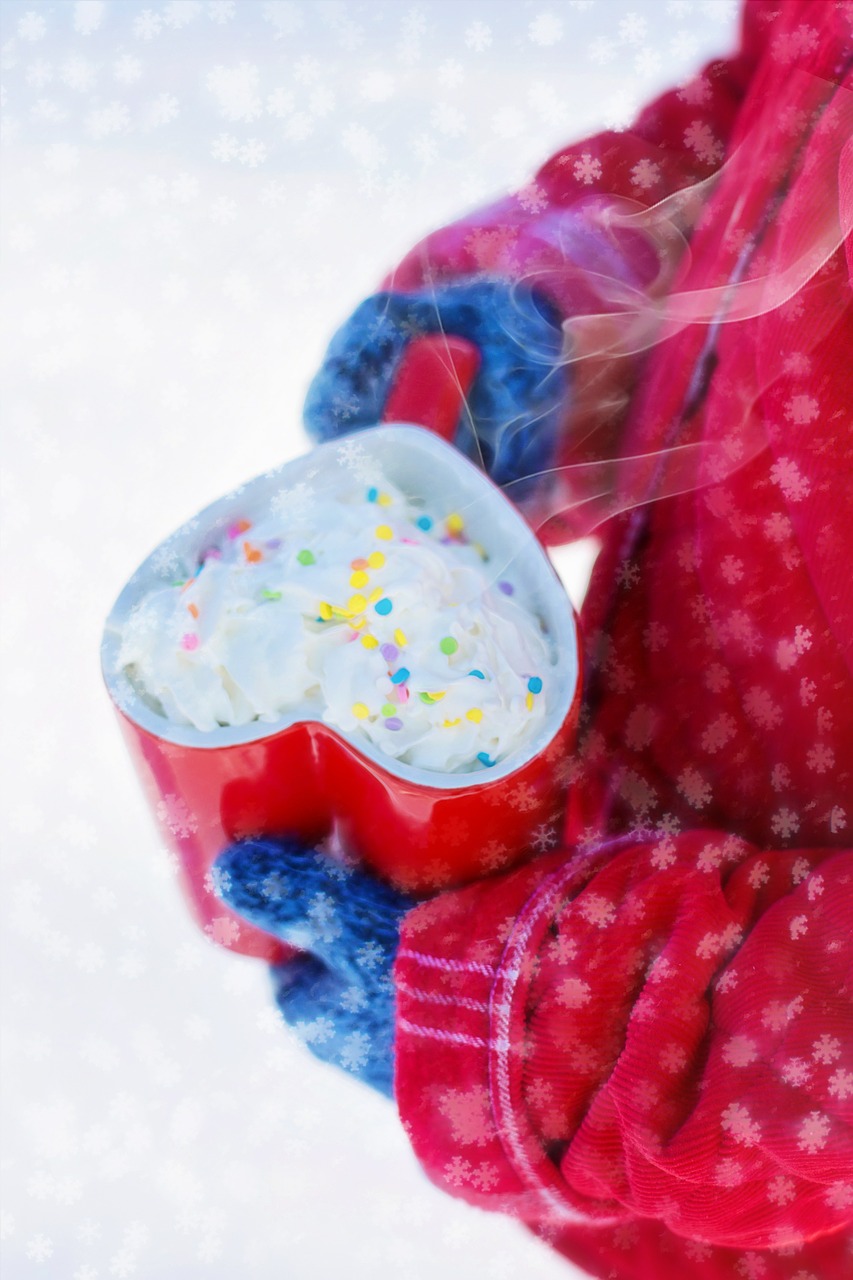 Image - valentine s day hot chocolate heart