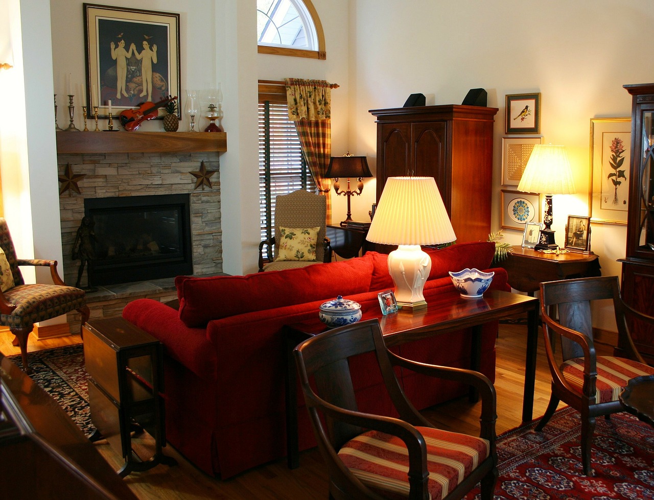 Image - living room chairs tables sofa