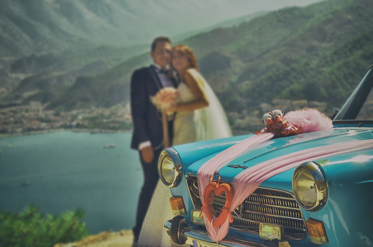 Image - bride groom marriage fethiye car