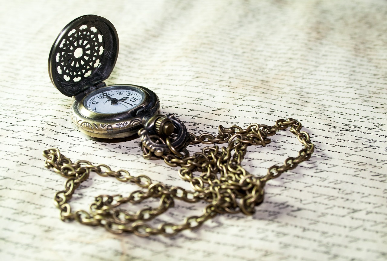Image - clock time pocket watch old