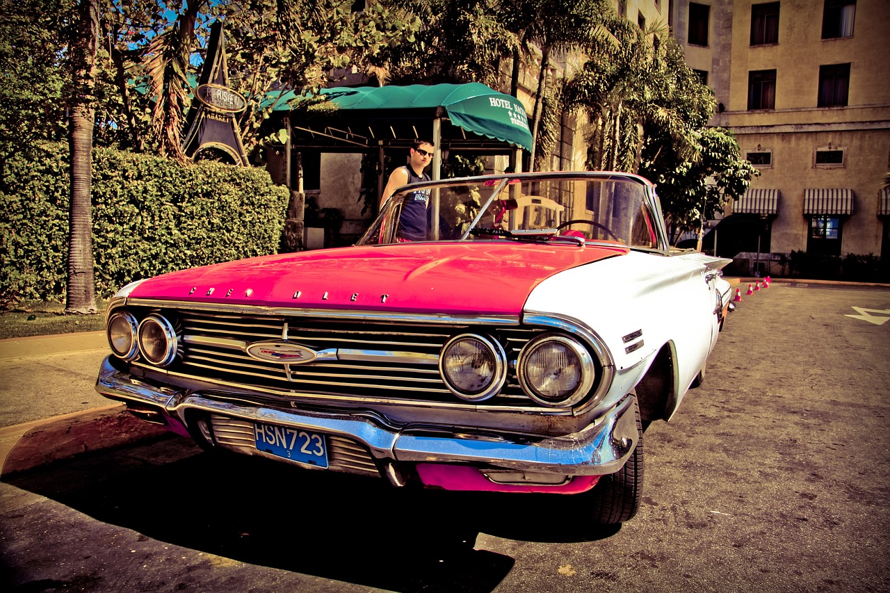 Image - cuba antique car truck car cars