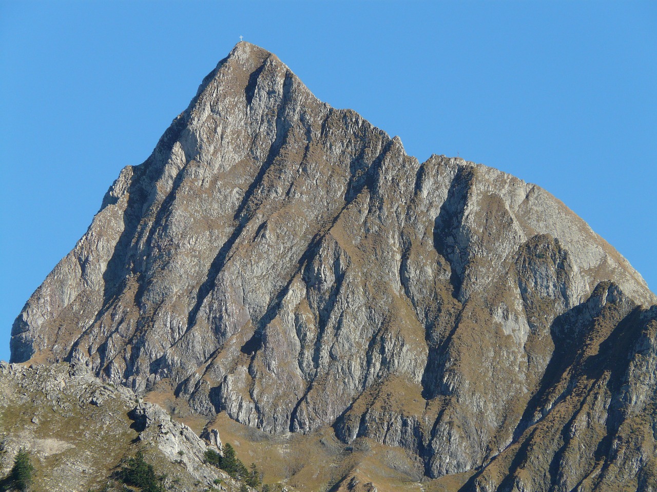 Image - höfats mountain summit cross cross