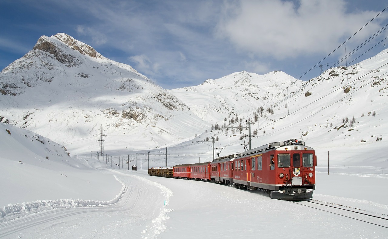 Image - railway bernina railway lagalb