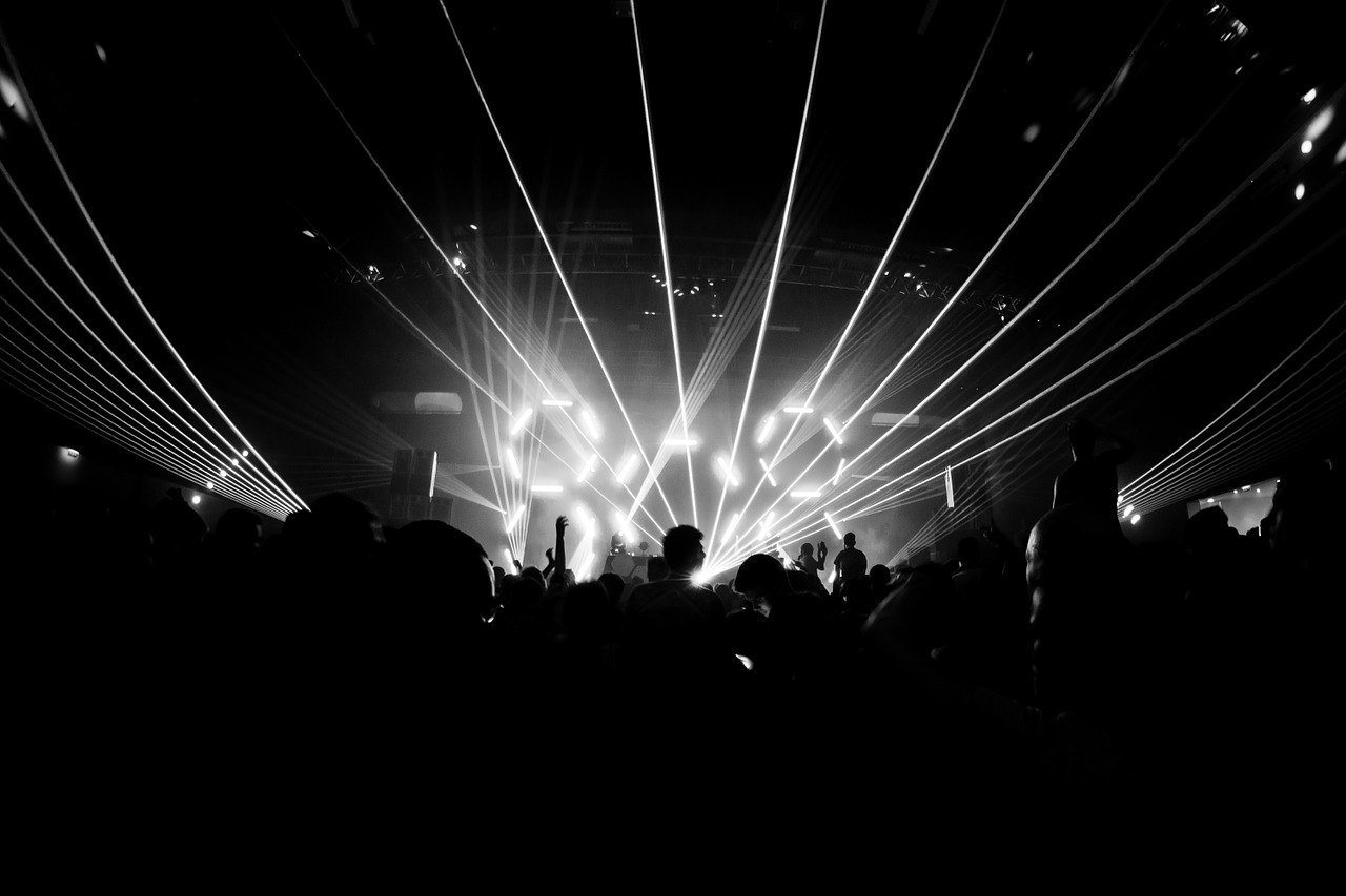 Image - night festival club music techno