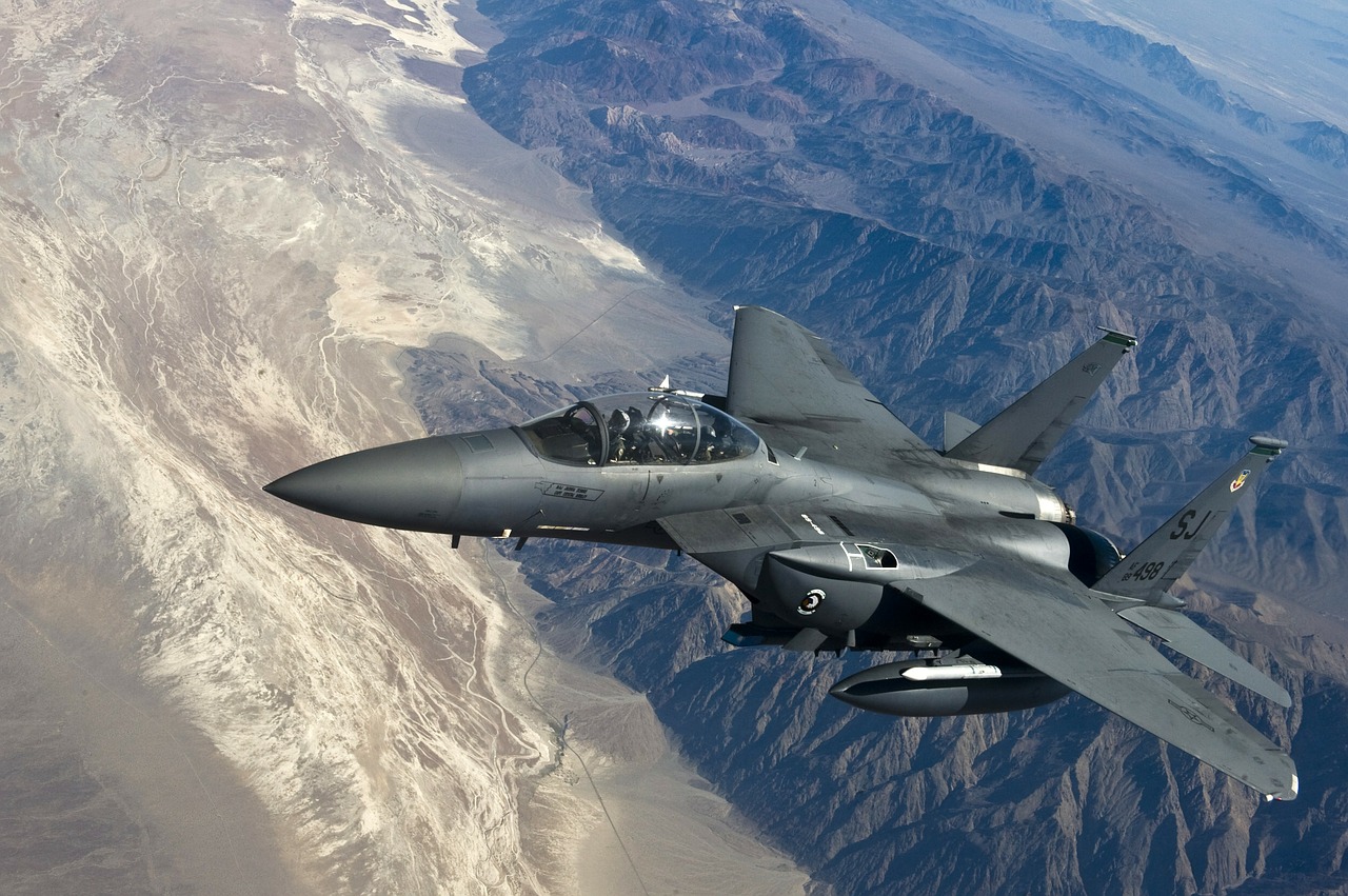 Image - fighter jet f 15 strike eagle