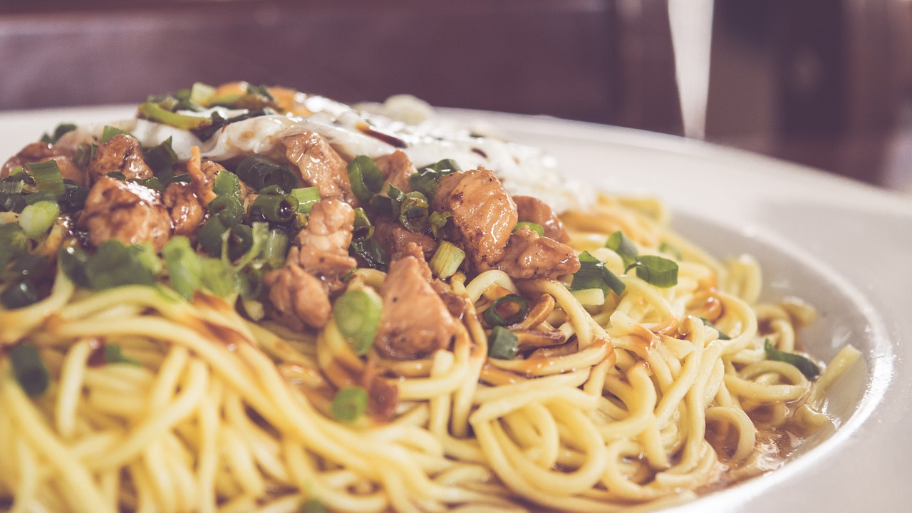 Image - food bowl noodles asian chinese