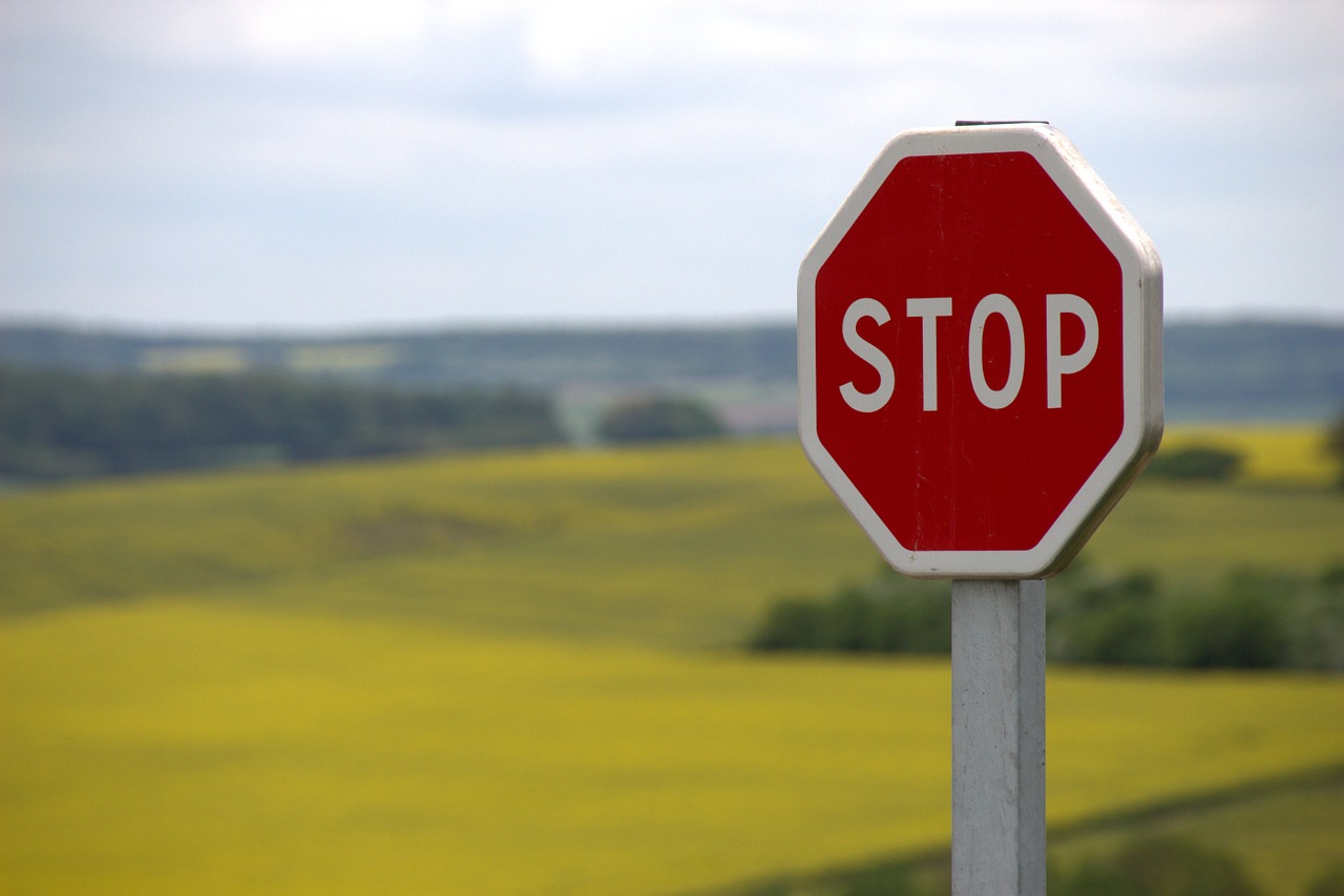 Image - stop shield traffic sign road sign