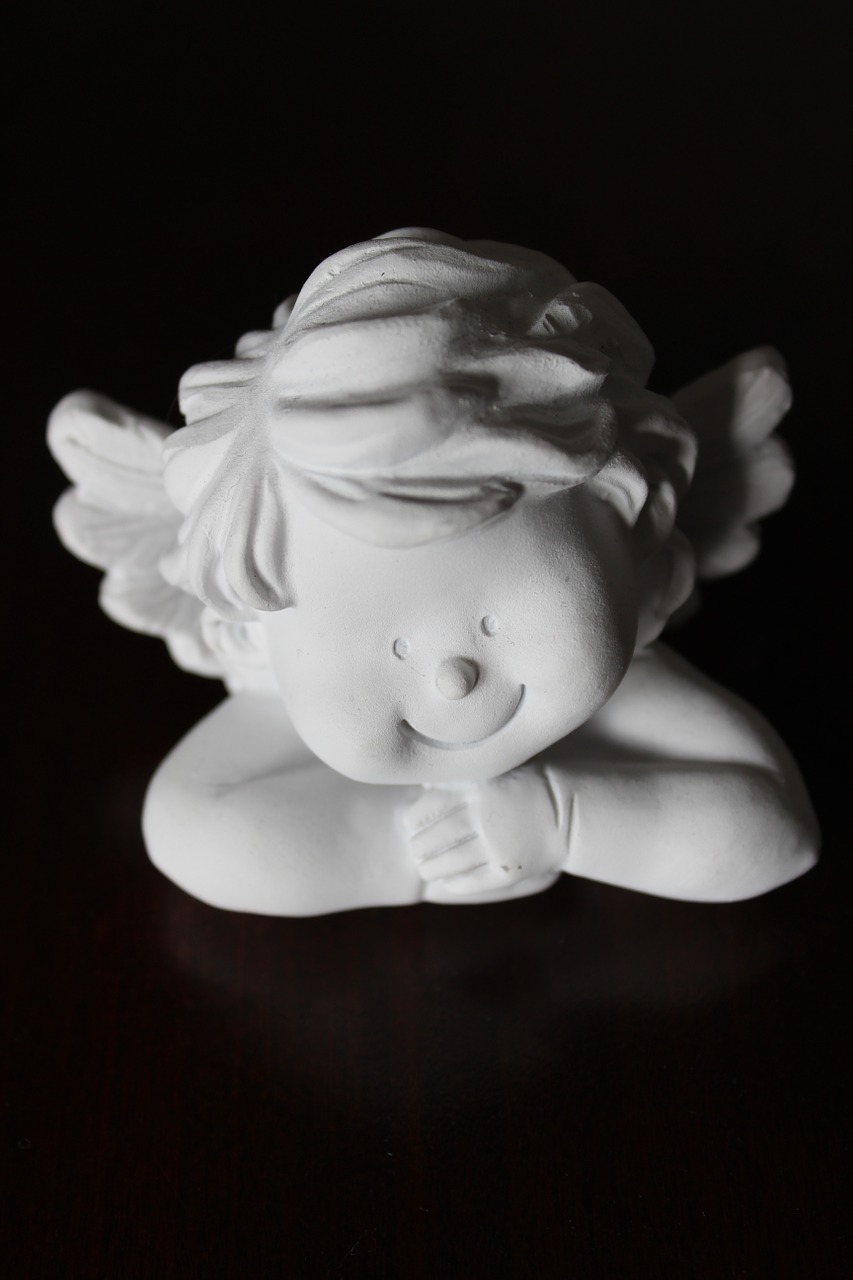 Image - angel figure face christmas