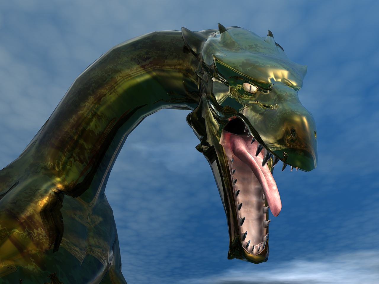 Image - dragon head animal fantasy