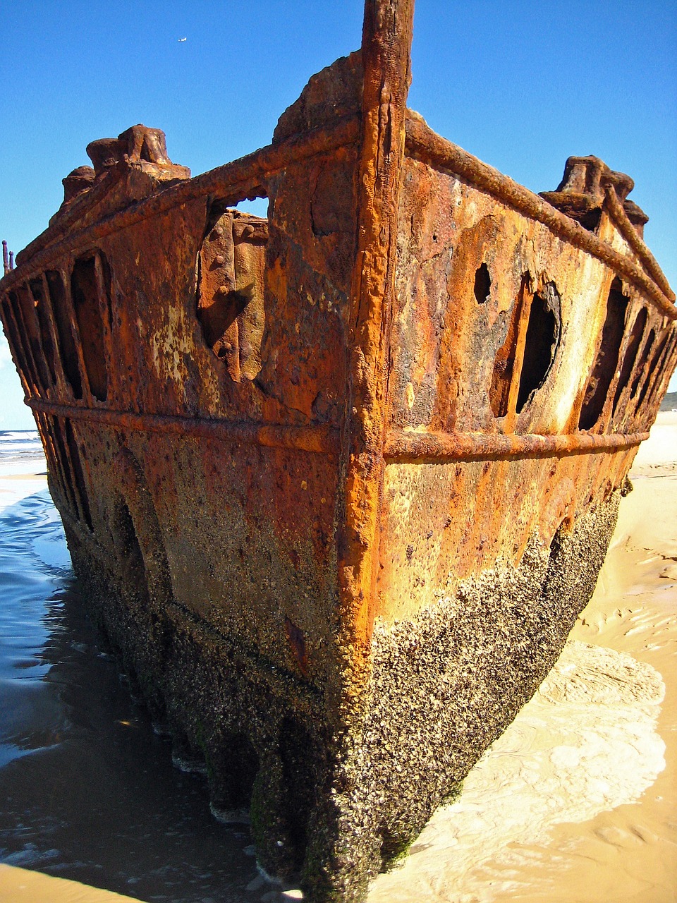 Image - ship wreck fraser island australia