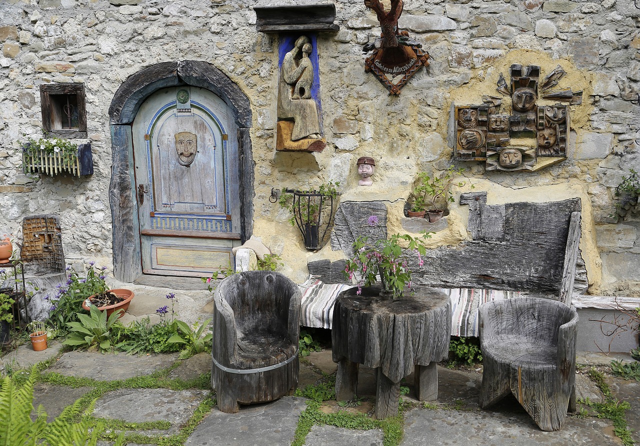 Image - home garden country house building