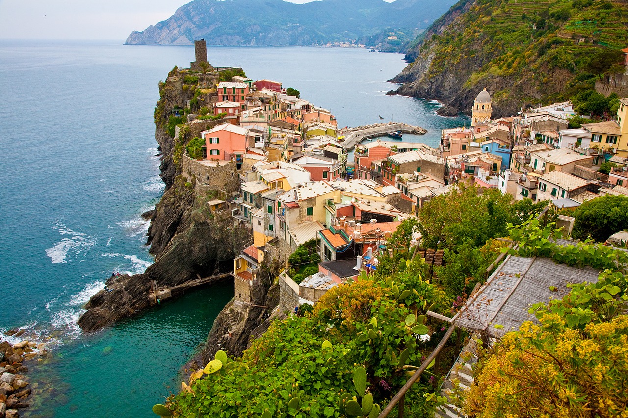 Image - cinque terre italy mediterranean