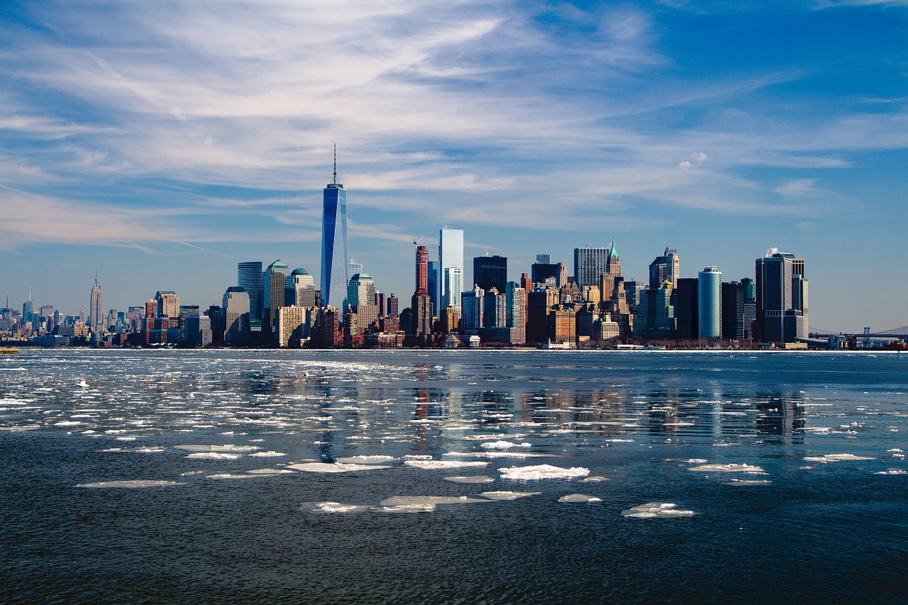 Image - new york skyline new york city city