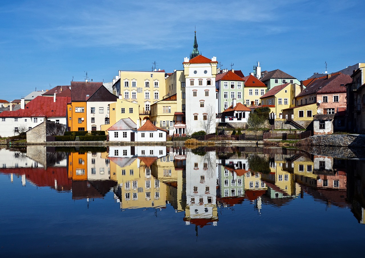 Image - houses water south bohemia