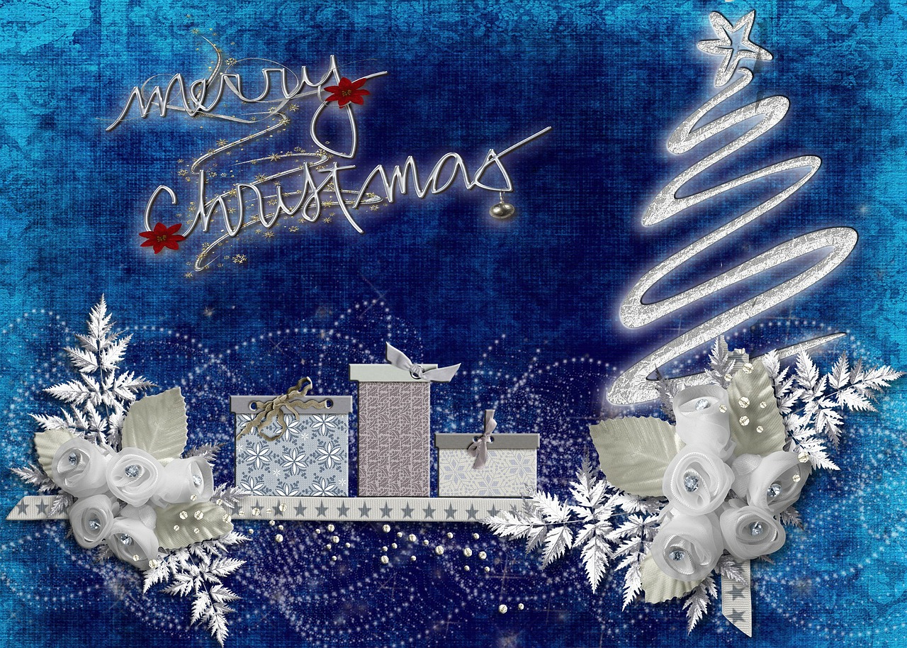 Image - merry christmas xmas card stylish