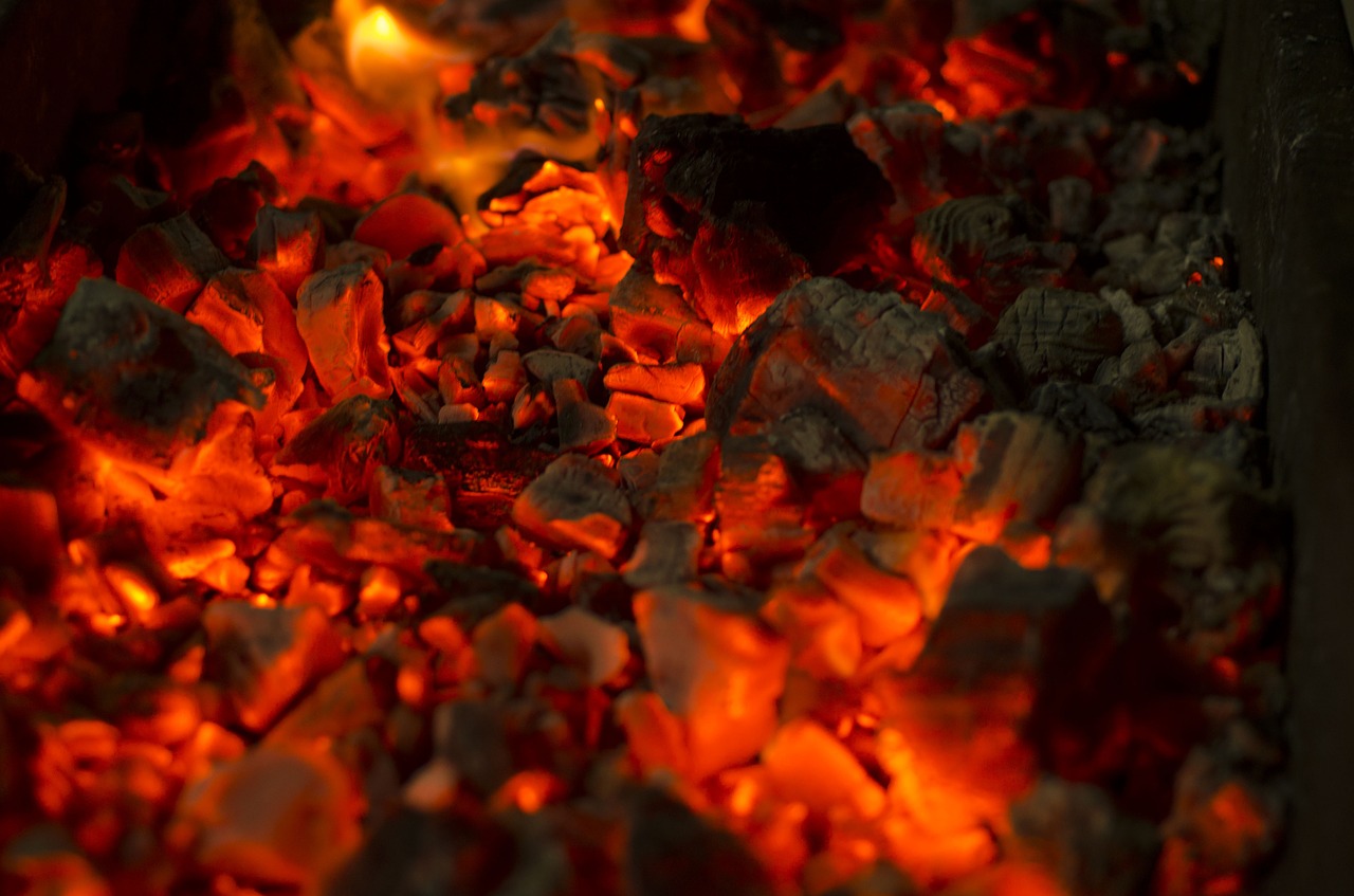 Image - fire orange dark burn red texture