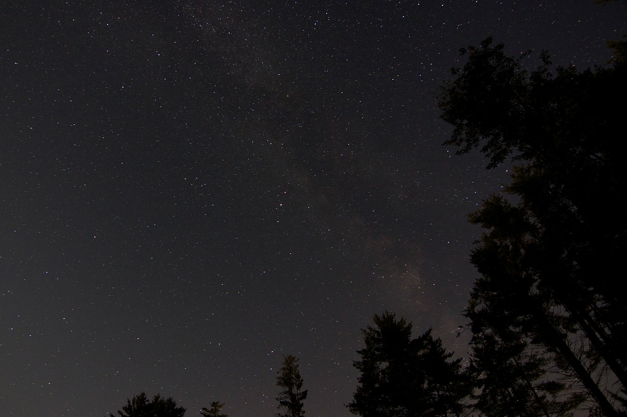 Image - stars night universe cosmos sky