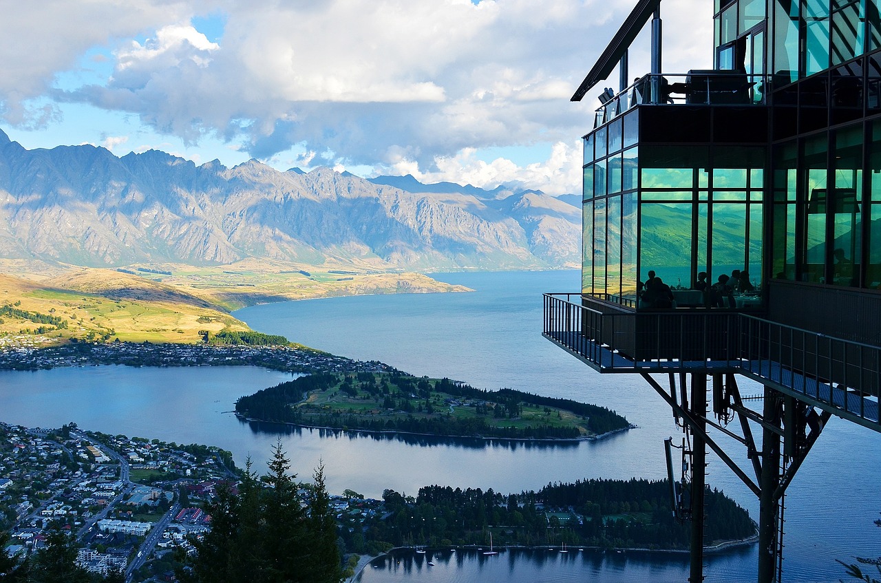 Image - new zealand lake mountain landscape