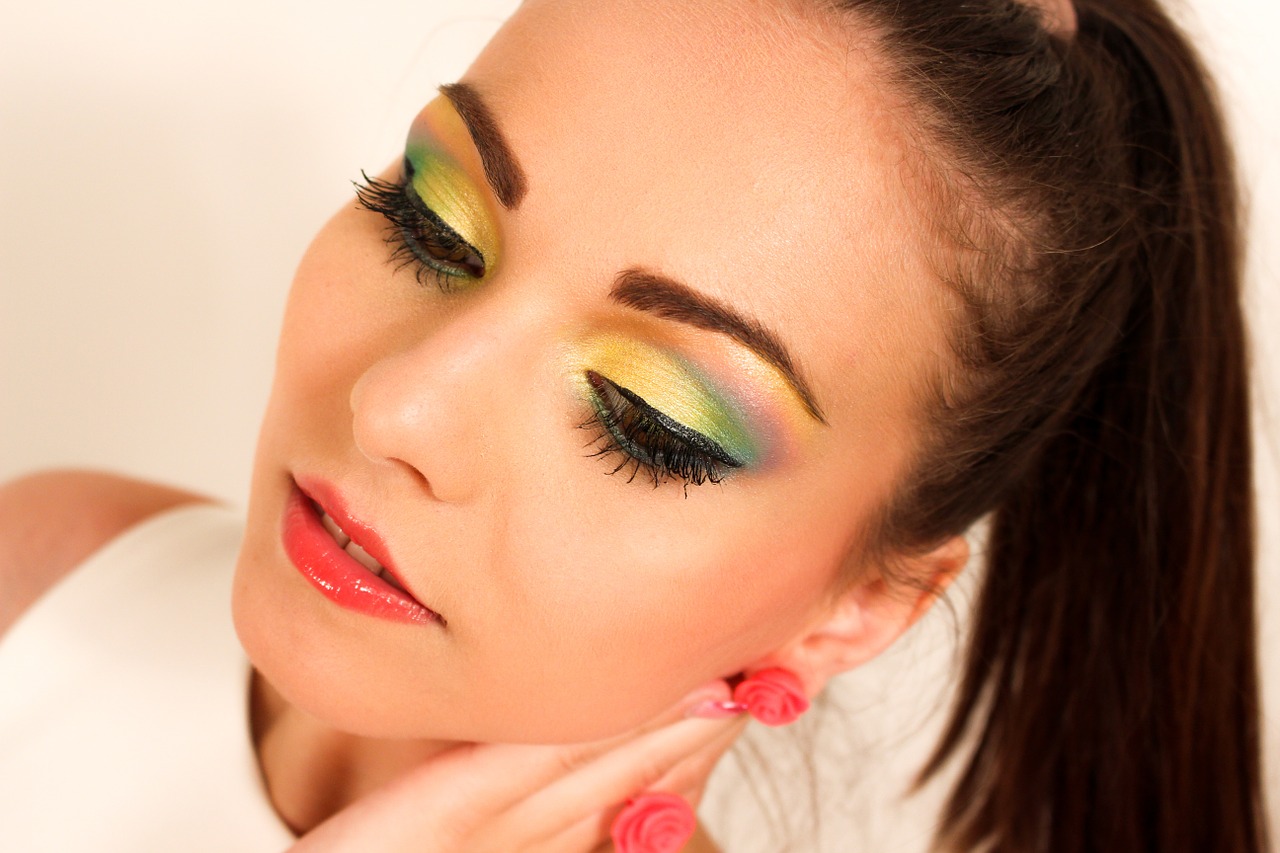 Image - young woman makeup model beauty