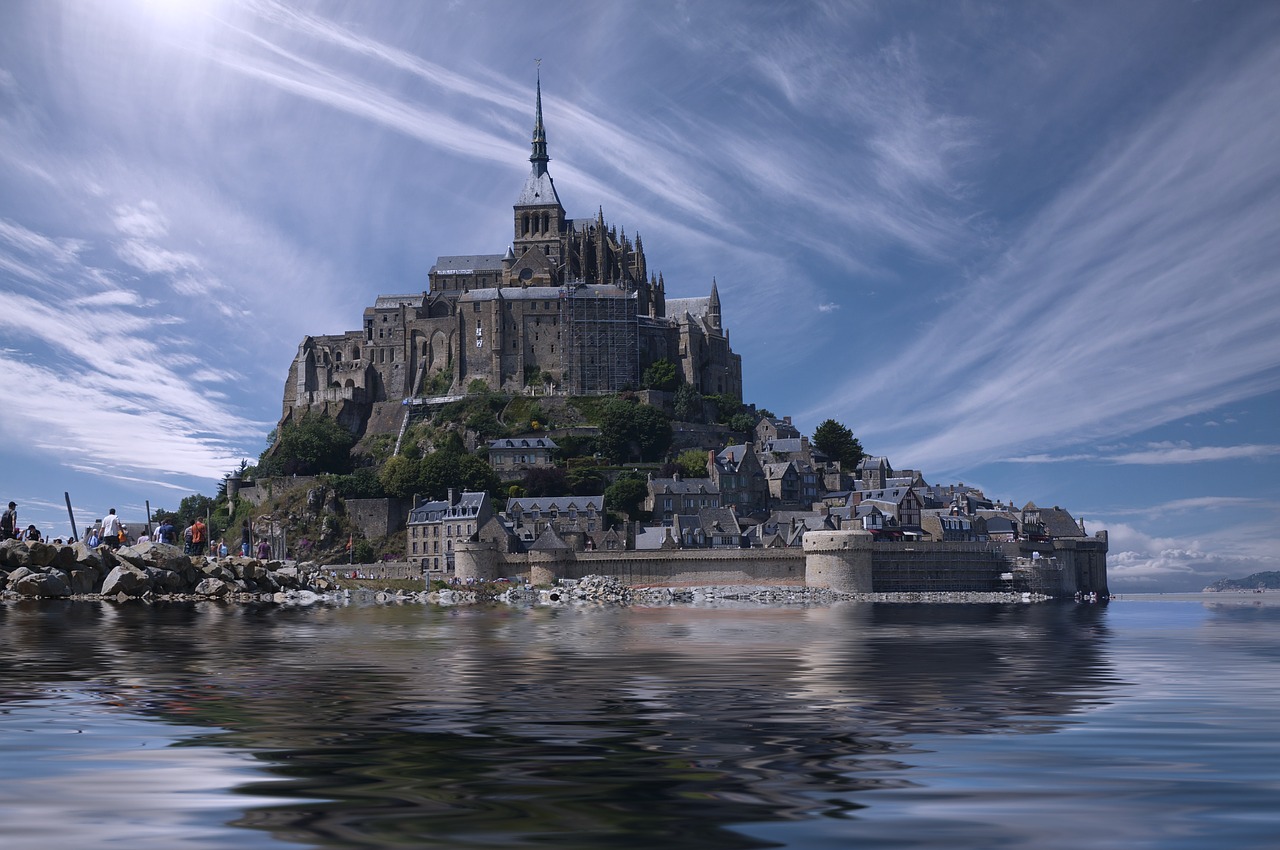 Image - mont saint michel france normandy