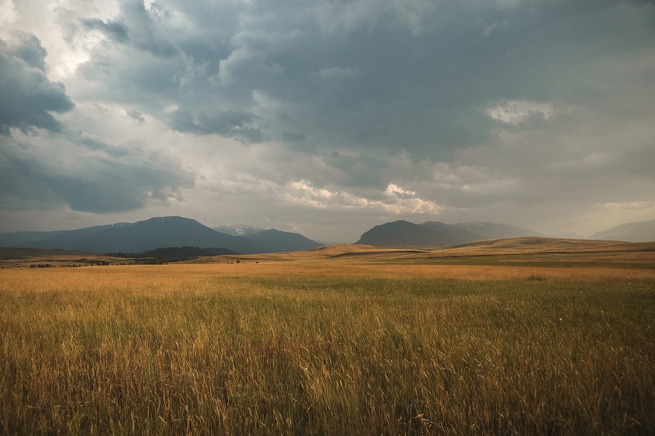 Image - landscape storm clouds cloudy