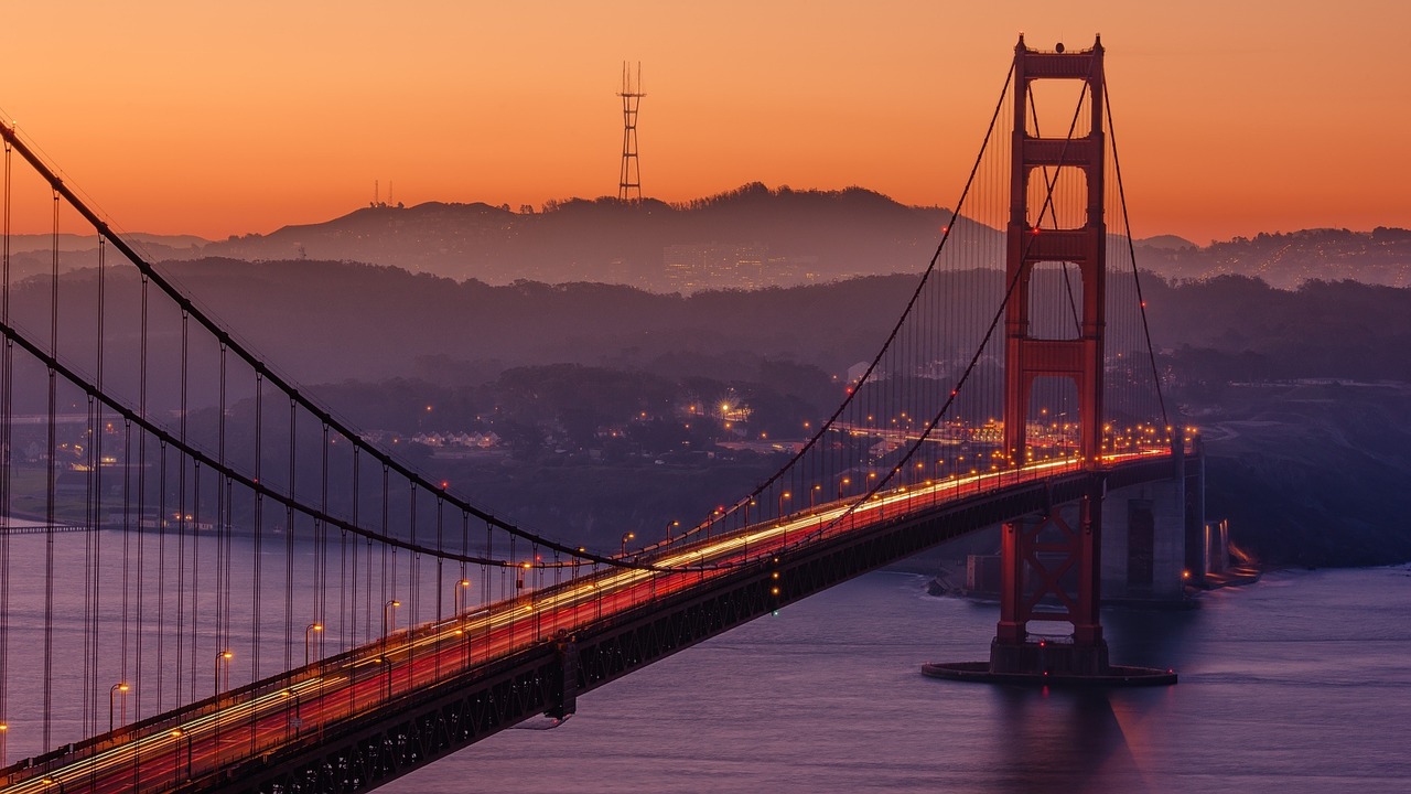 Image - golden gate bridge san francisco bay