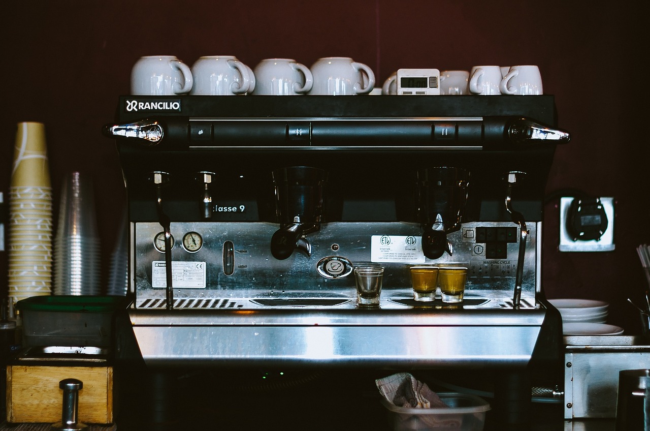 Image - espresso machine coffee cafe