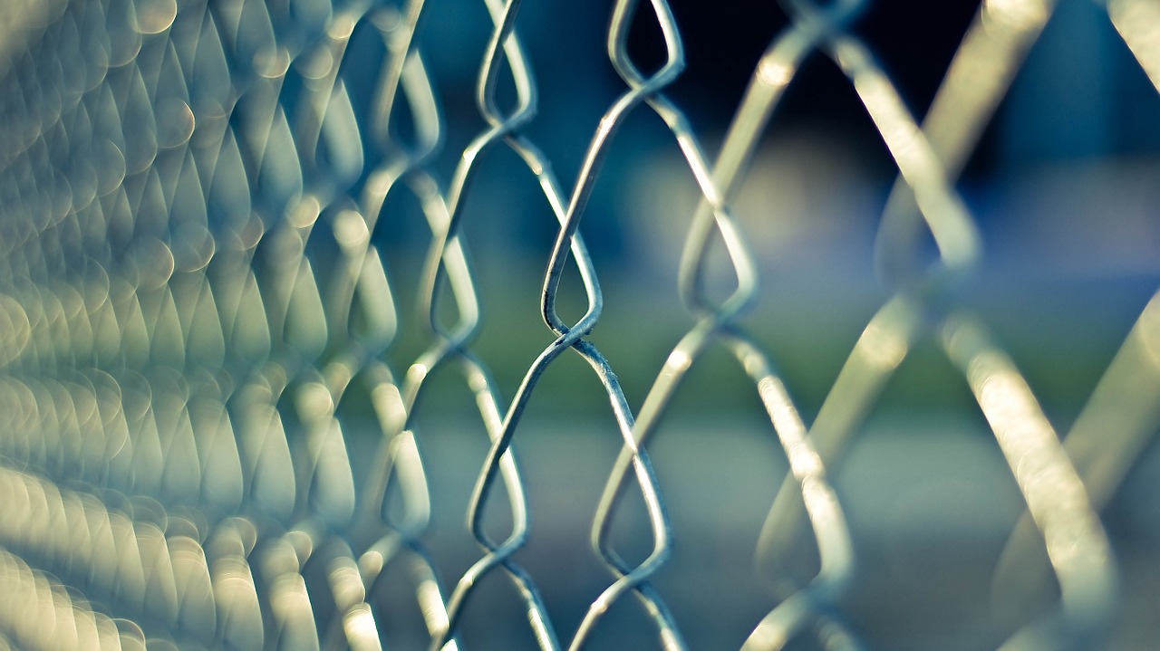 Image - chainlink fence metal wire