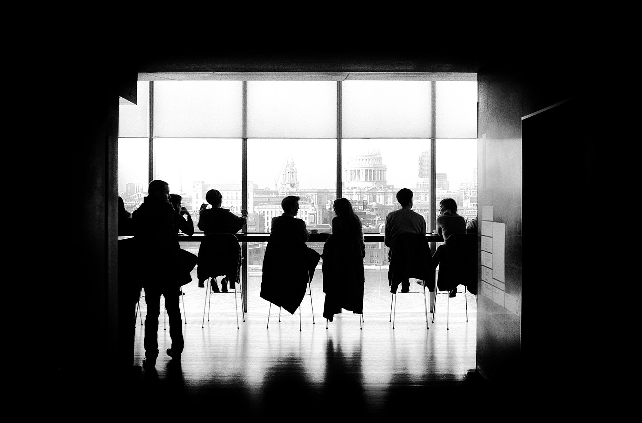 Image - people sitting chairs in front