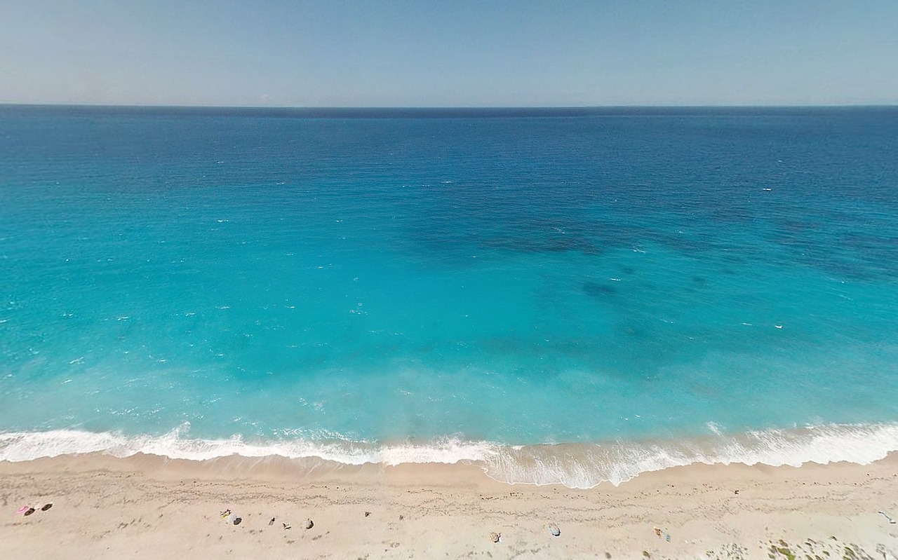 Image - beach ocean sand sea water