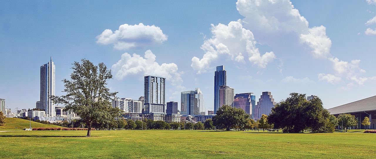 Image - city skyline skyscrapers modern