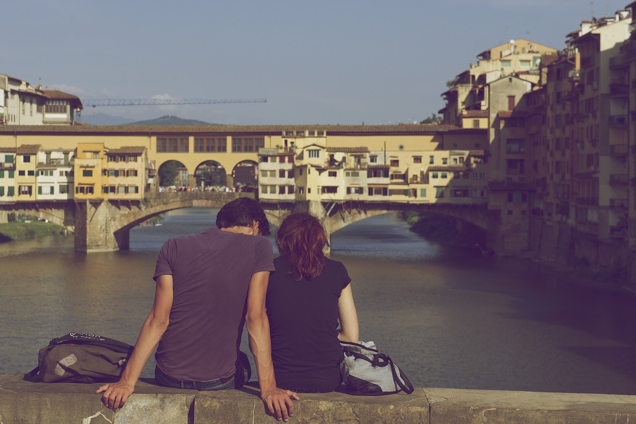 Image - ponte vecchio florence italy people