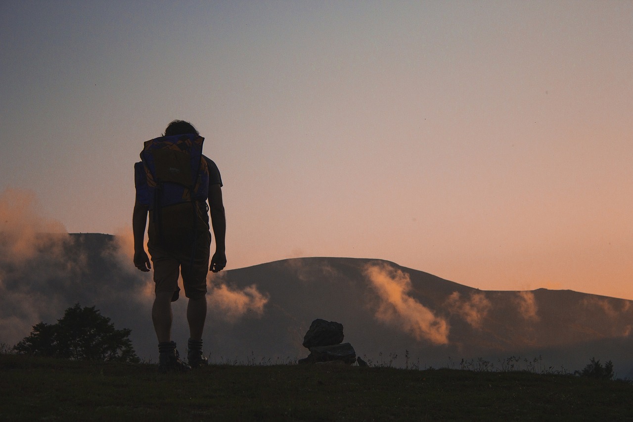 Image - hiking hiker backpack outdoors