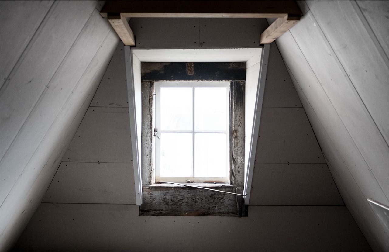 Image - window attic wood architecture