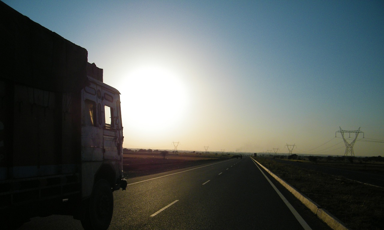 Image - road street highway freeway drive