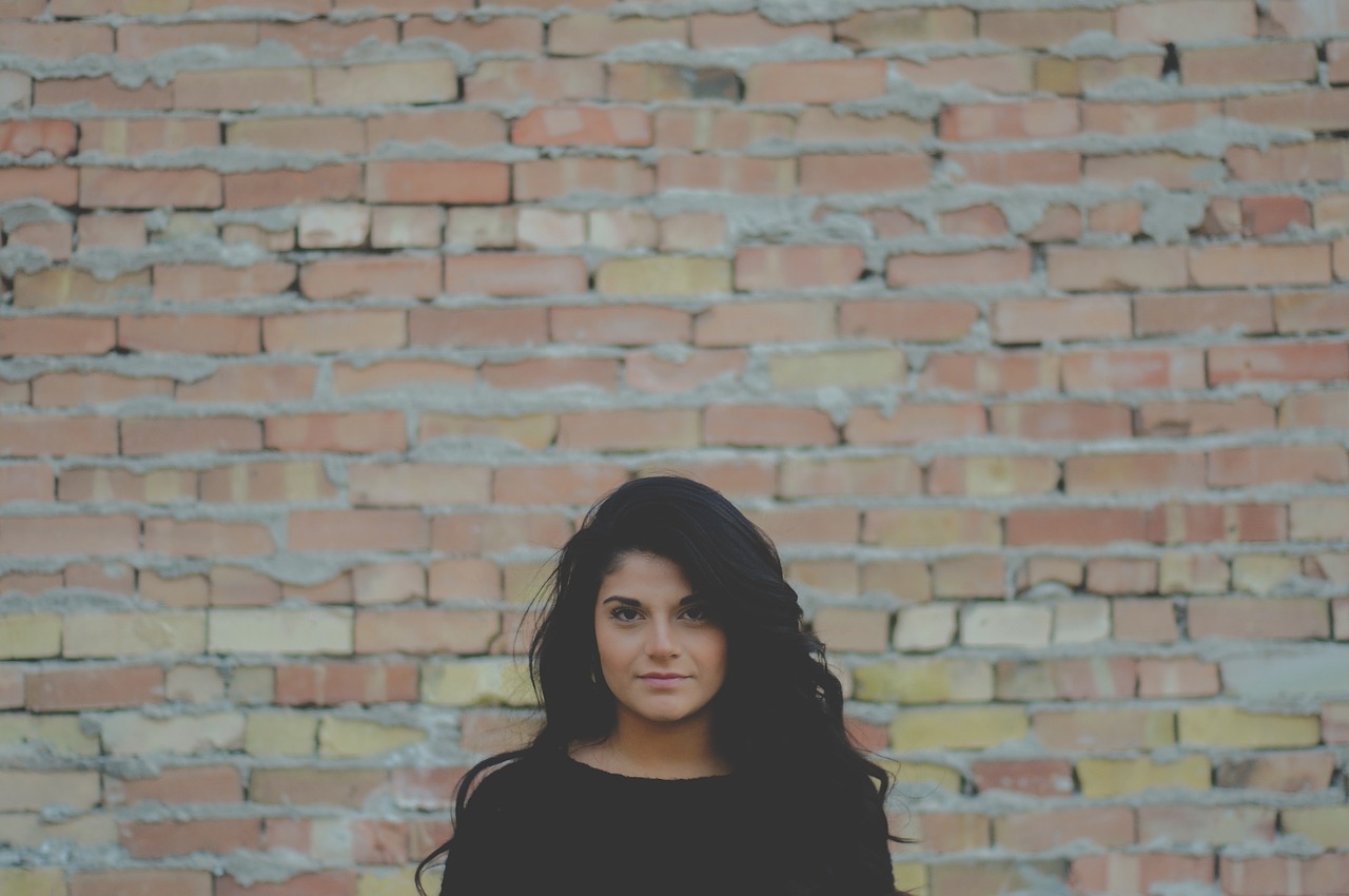 Image - young girl model woman people