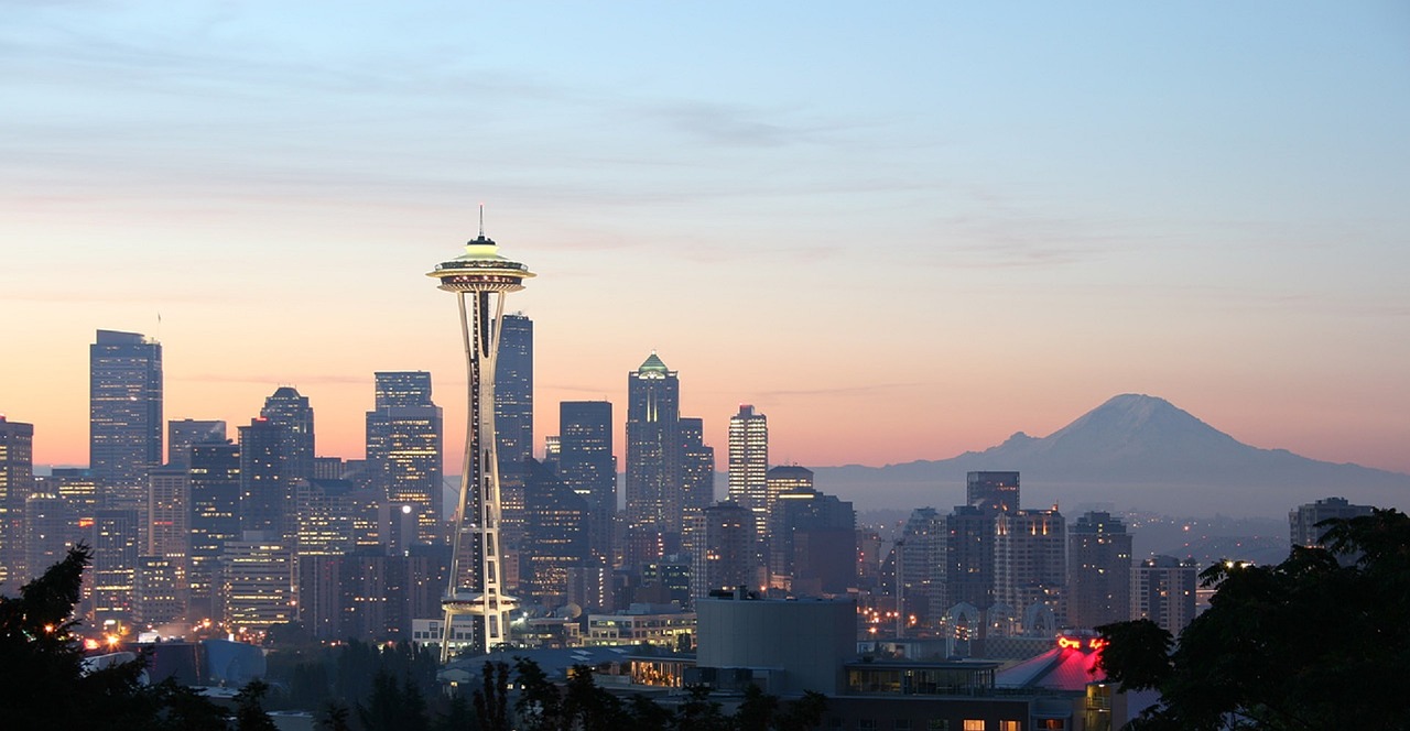 Image - city skyline seattle downtown