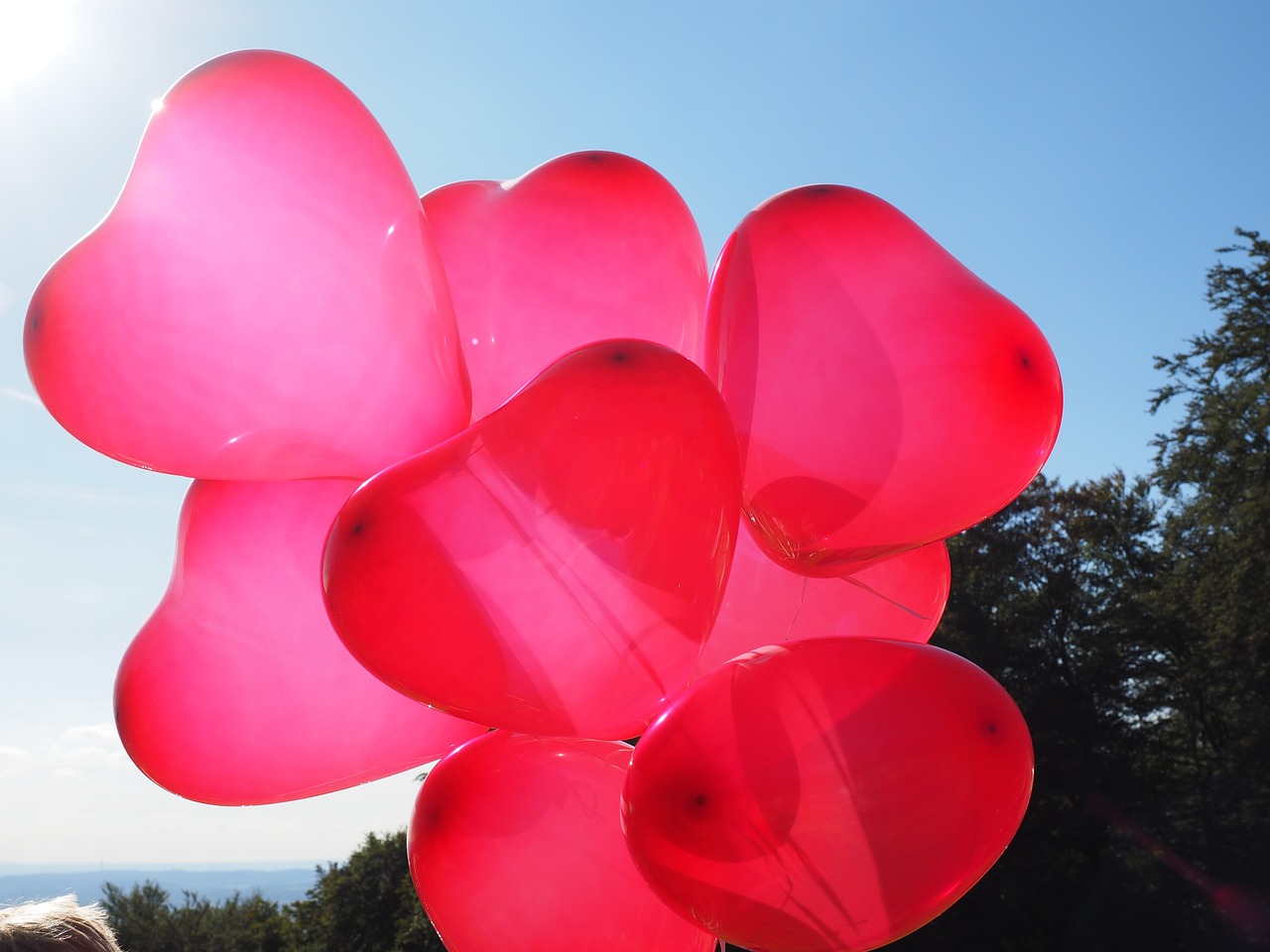 Image - balloons heart love romance