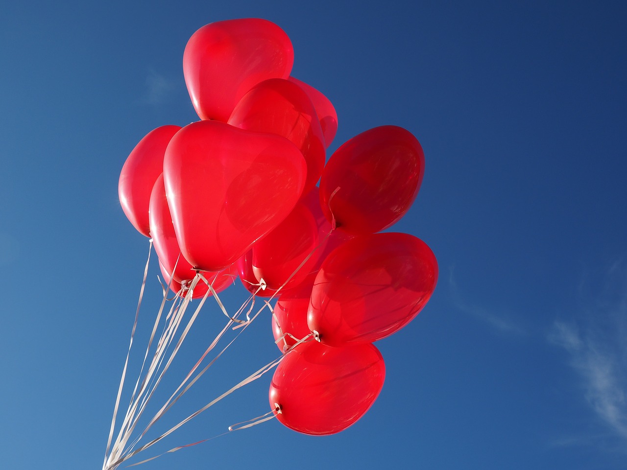 Image - balloons heart love romance